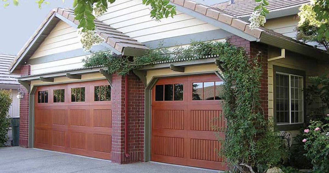 double garage door